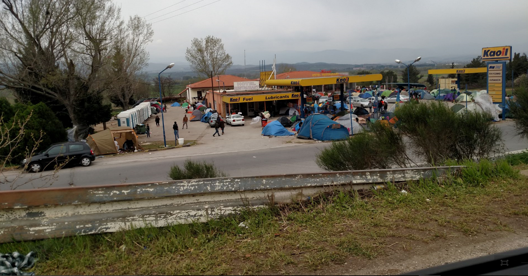 The Scene from the Northern Location