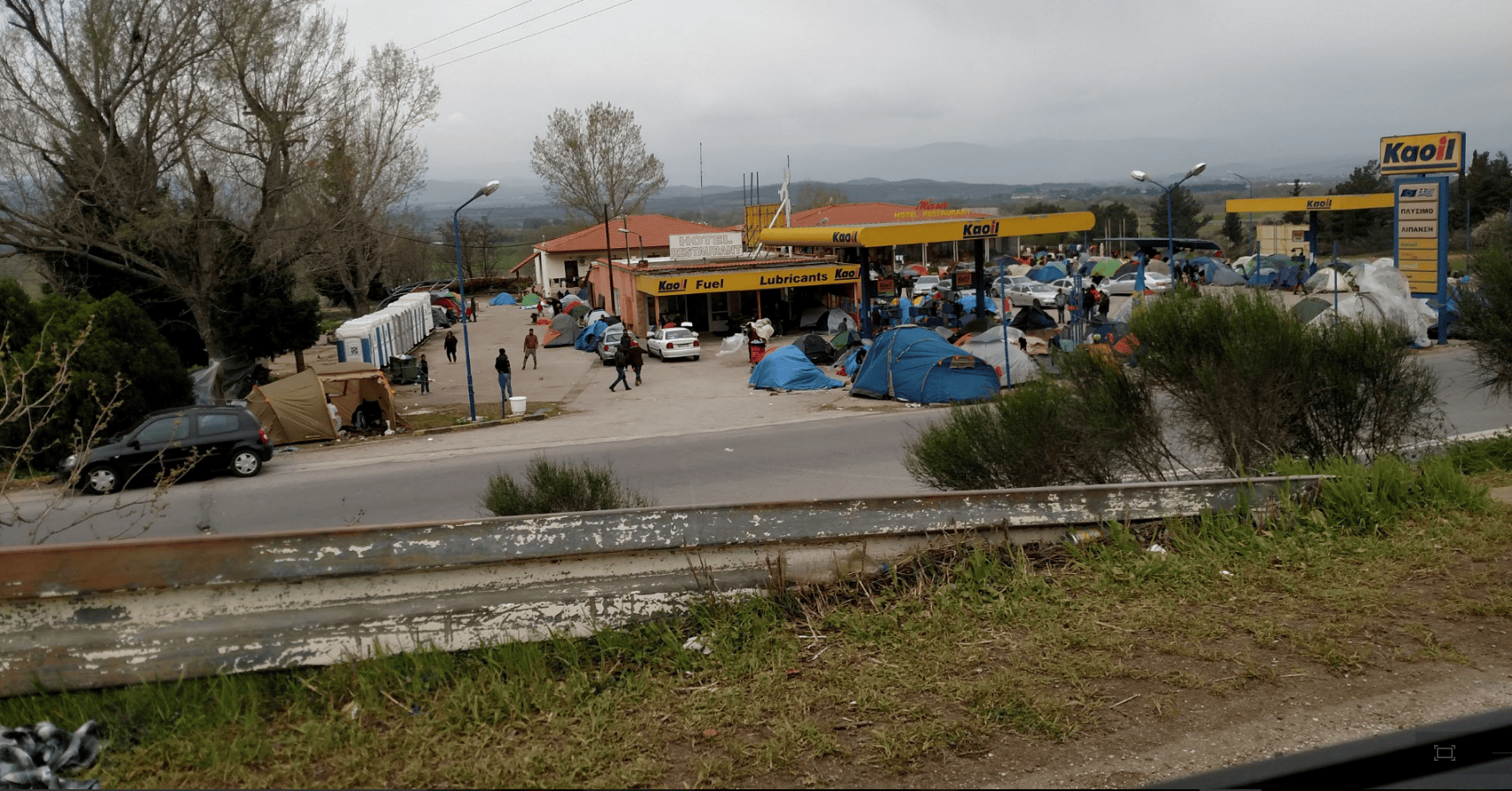 The Scene from the Northern Location